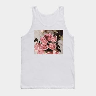 Pink Roses Tank Top